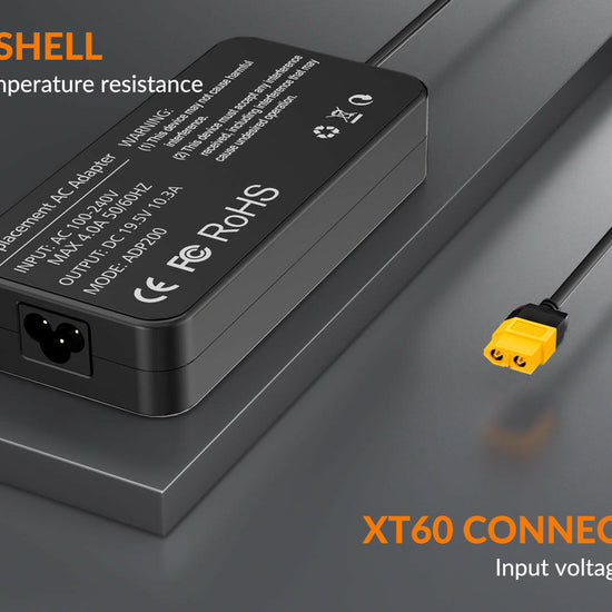 SUPULSE ADP200 - 200W RC Charger Adapter with XT60, Safety Certified