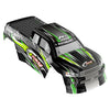 Racent 1:16 Remote Control Car 30MPH High Speed 4WD Off-Road RC Monster Truck Red (With Green Car Shell) EXHOBBY Dealer.