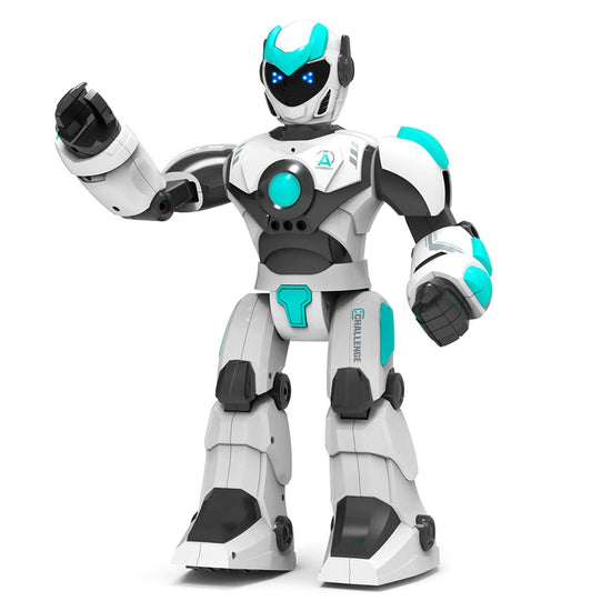 STEMTRON Intelligent Voice Controlled Smart Remote Control Robot(White) EXHOBBY Dealer.