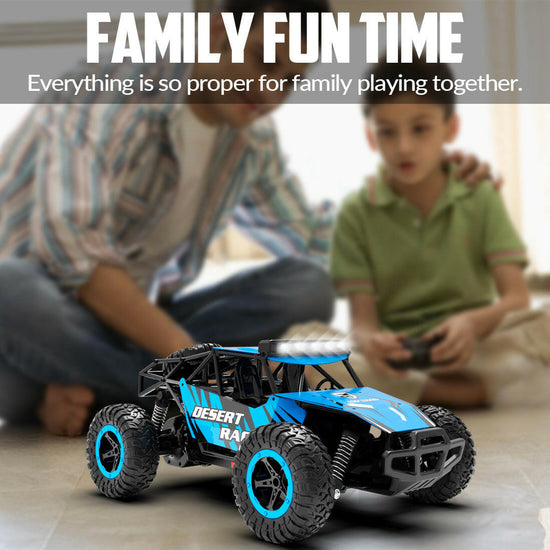 Racent 1:16 Scale All-Terrain Remote Control Rock Crawler Desert Racer (blue) EXHOBBY Dealer.