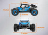 Racent 1:16 Scale All-Terrain Remote Control Rock Crawler Desert Racer (blue) EXHOBBY Dealer.
