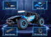 Racent 1:16 Scale All-Terrain Remote Control Rock Crawler Desert Racer (blue) EXHOBBY Dealer.