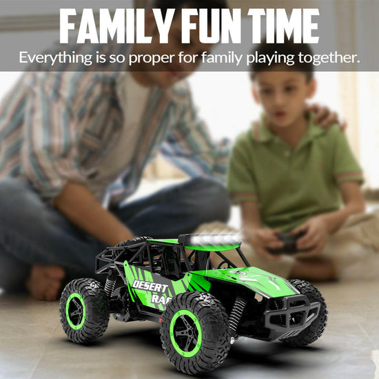 RACENT 1/16 All Terrain Remote Control Car for Kids Off Road RC Truck Desert Racer Great Gift EXHOBBY Dealer.