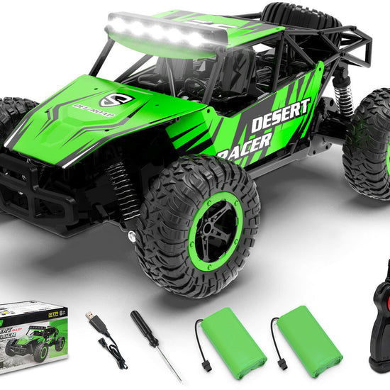 RACENT 1/16 All Terrain Remote Control Car for Kids Off Road RC Truck Desert Racer Great Gift EXHOBBY Dealer.