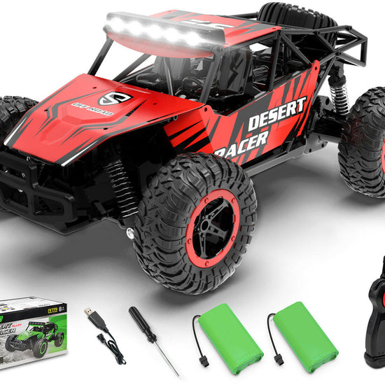 RACENT Desert Racer 1/16 RC Car for Kids All Terrain Remote Control Car RC Rock Crawler EXHOBBY Dealer.