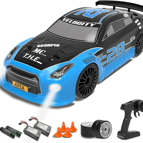 RACENT 1:14 4WD Drift Car with Driftitng & Racing Tires-EXHOBBY