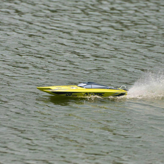 Atomic 45mph High Speed Lake Racing Remote Control RC Boat (792-4) RTR - EXHOBBY